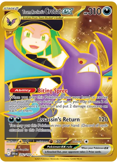 Team Rocket's Crobat ex