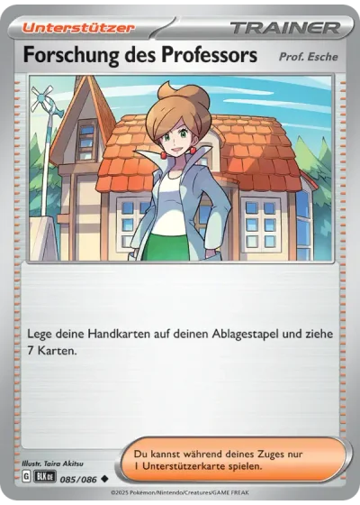 Forschung des Professors