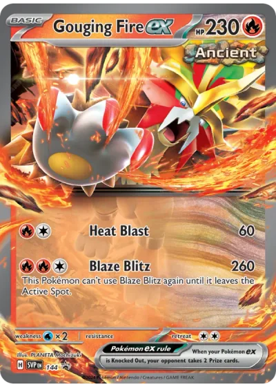 Gouging Fire ex