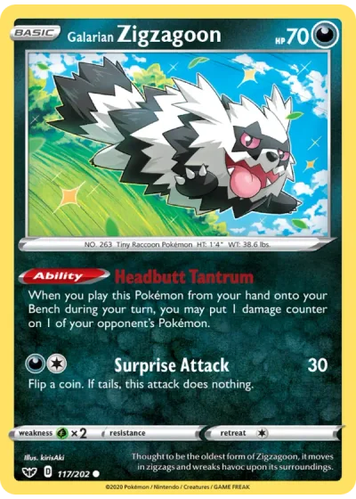 Galarian Zigzagoon