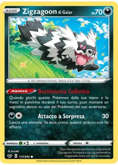 Zigzagoon di Galar