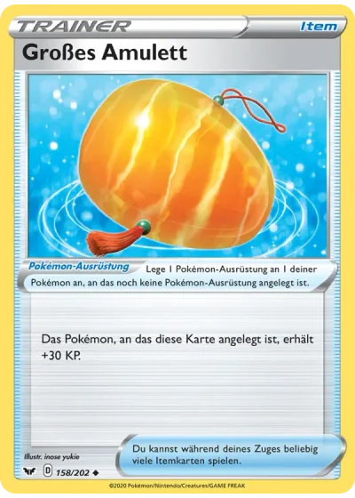 Großes Amulett