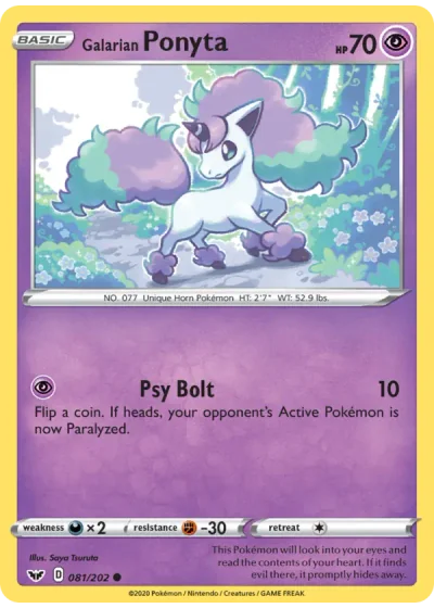Galarian Ponyta