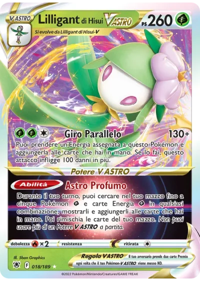 Lilligant di Hisui V ASTRO