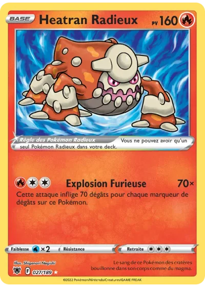 Heatran Radieux