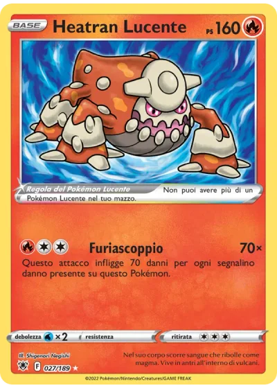 Heatran Lucente