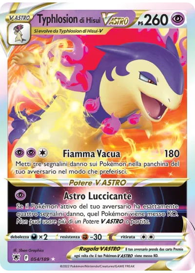 Typhlosion di Hisui V ASTRO