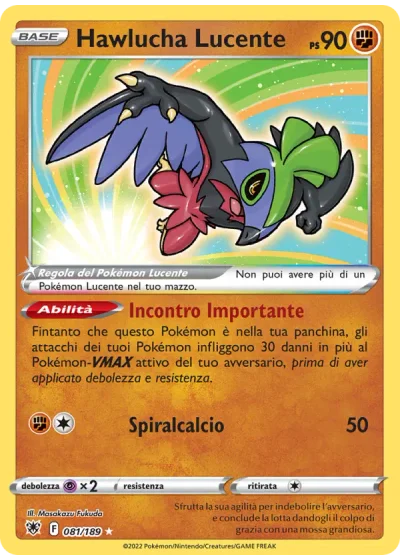 Hawlucha Lucente