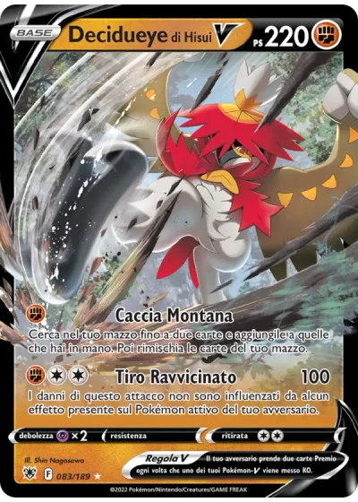 Decidueye di Hisui V