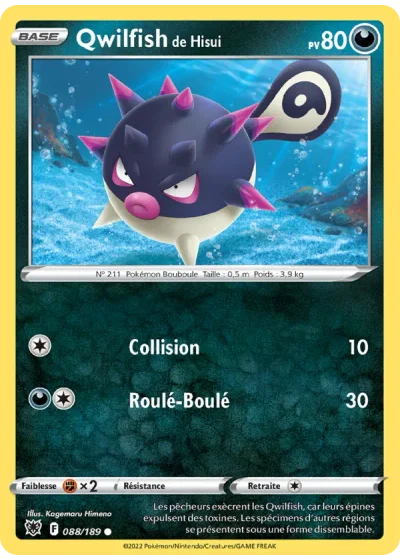 Qwilfish de Hisui