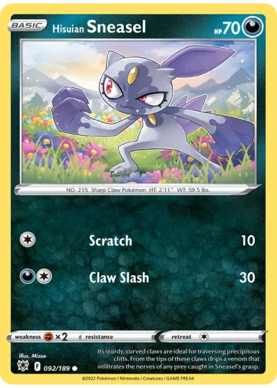 Hisuian Sneasel