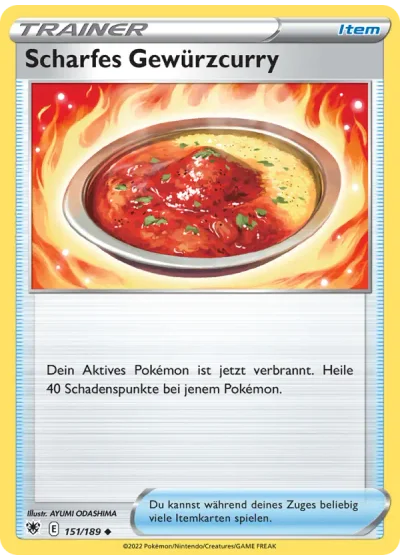 Scharfes Gewürzcurry