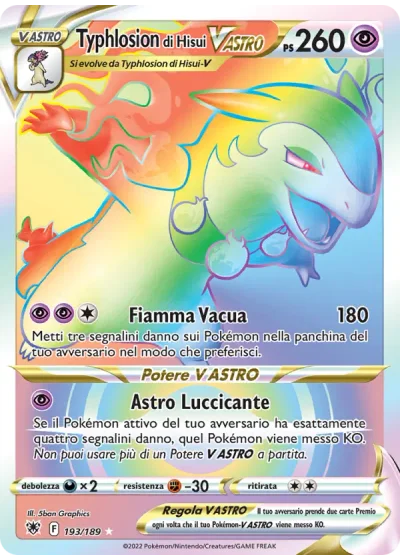 Typhlosion di Hisui V ASTRO