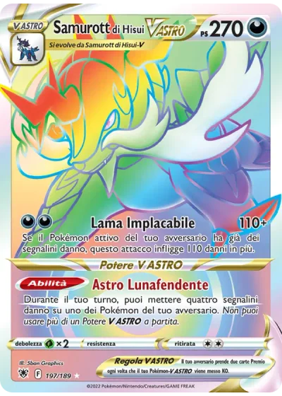 Samurott di Hisui V ASTRO