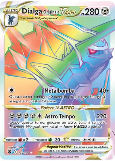 Dialga Originale V ASTRO