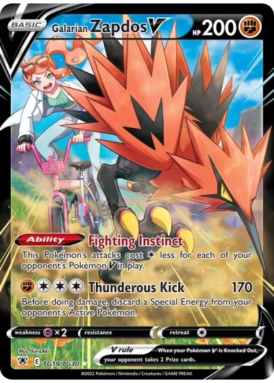 Galarian Zapdos V