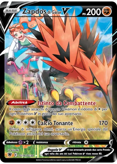 Zapdos di Galar V