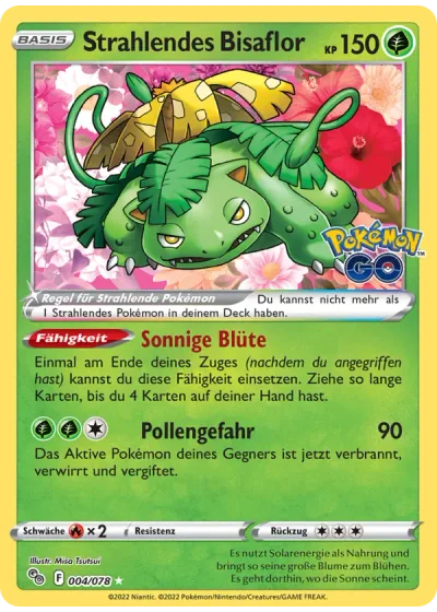 Strahlendes Bisaflor