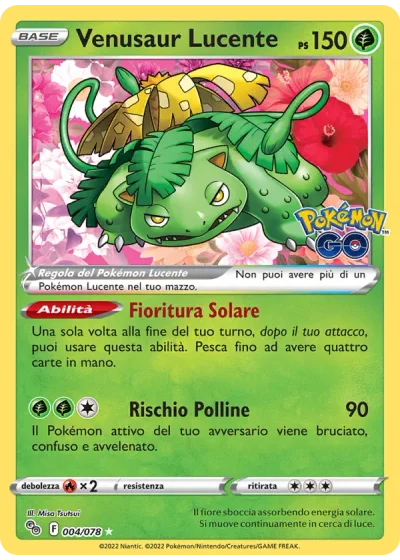 Venusaur Lucente