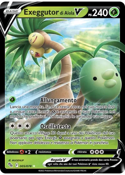 Exeggutor di Alola V