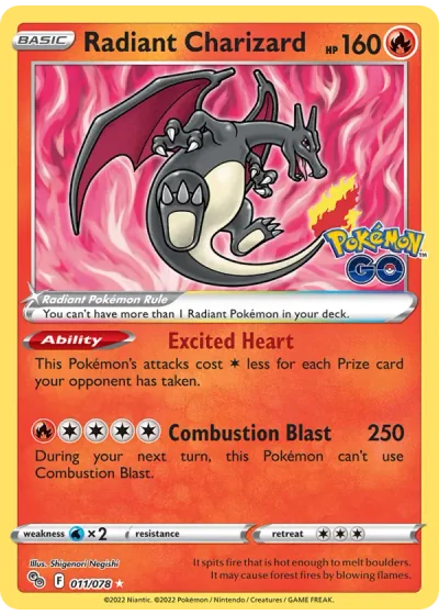 Radiant Charizard