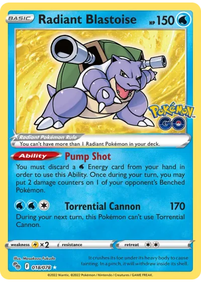 Radiant Blastoise