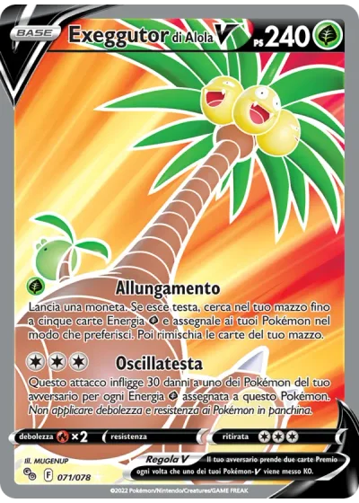 Exeggutor di Alola V
