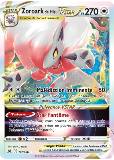 Zoroark de Hisui VSTAR