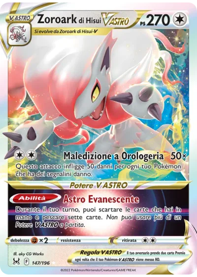 Zoroark di Hisui V ASTRO