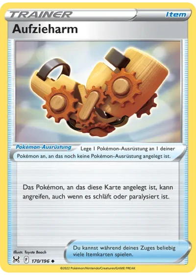 Aufzieharm