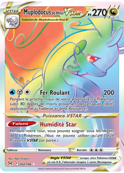 Muplodocus de Hisui VSTAR