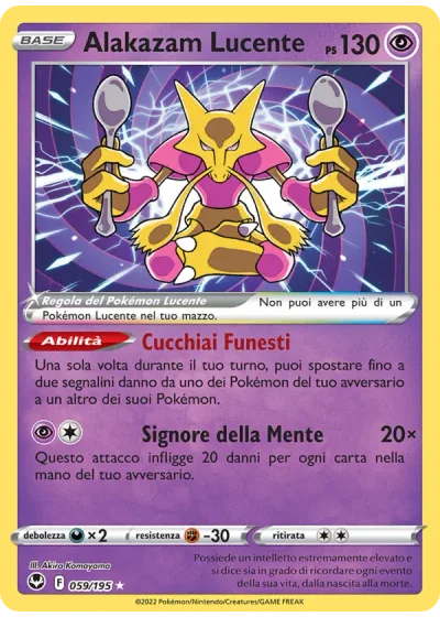 Alakazam Lucente