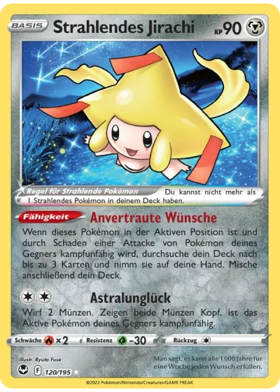 Strahlendes Jirachi
