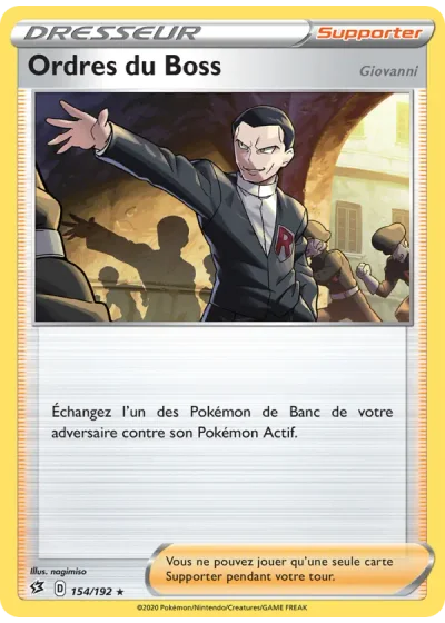 Ordres du Boss (Giovanni)