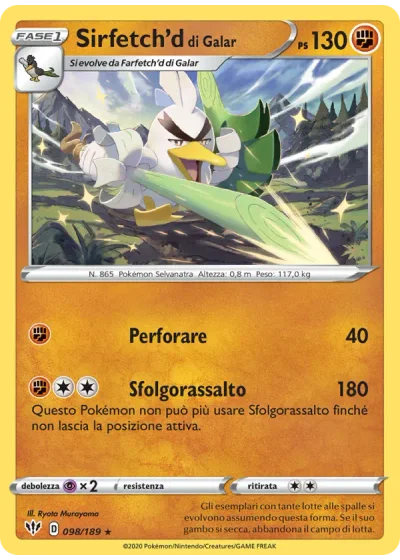 Sirfetch'd di Galar