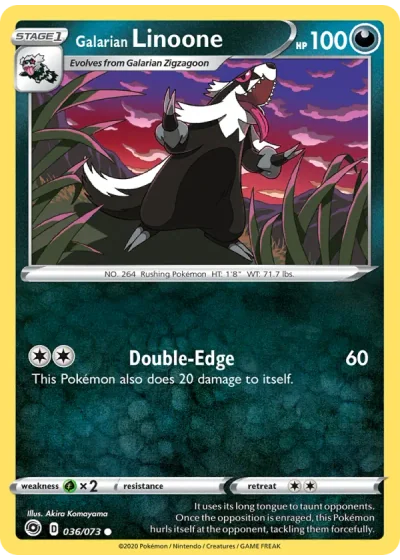 Galarian Linoone