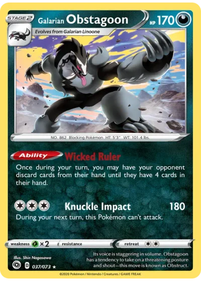 Galarian Obstagoon
