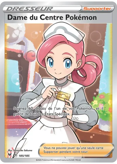Dame du Centre Pokémon