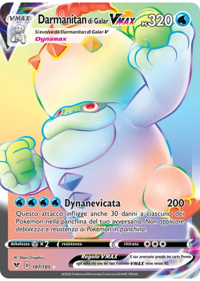 Darmanitan di Galar VMAX