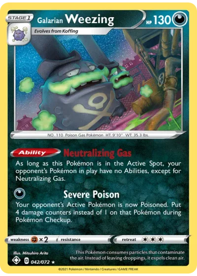 Galarian Weezing