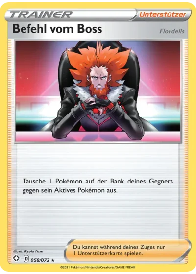 Befehl vom Boss
