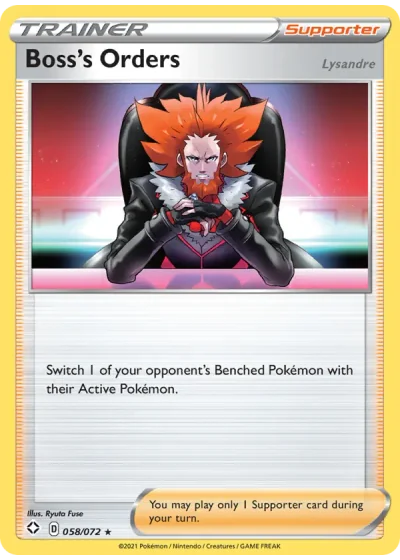 Boss's Orders (Lysandre)