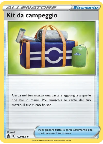 Kit da campeggio