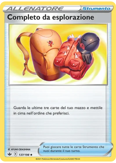 Completo da esplorazione