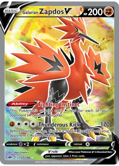 Galarian Zapdos V