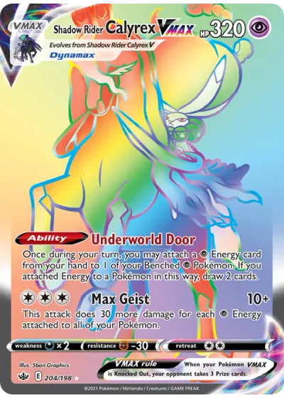 Shadow Rider Calyrex VMAX