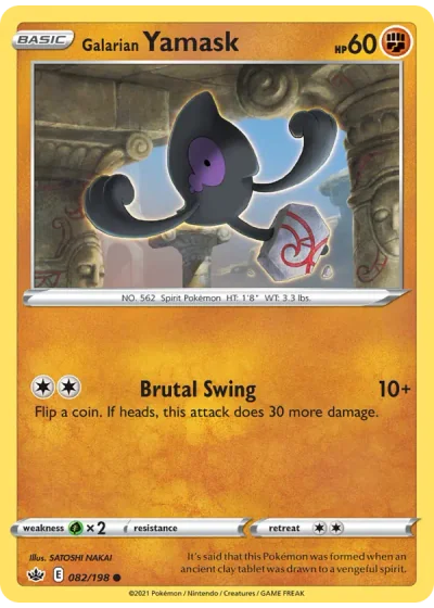 Galarian Yamask