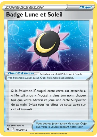 Badge Lune et Soleil