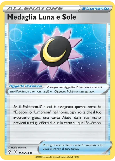 Medaglia Luna e Sole