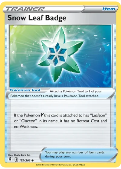 Snow Leaf Badge